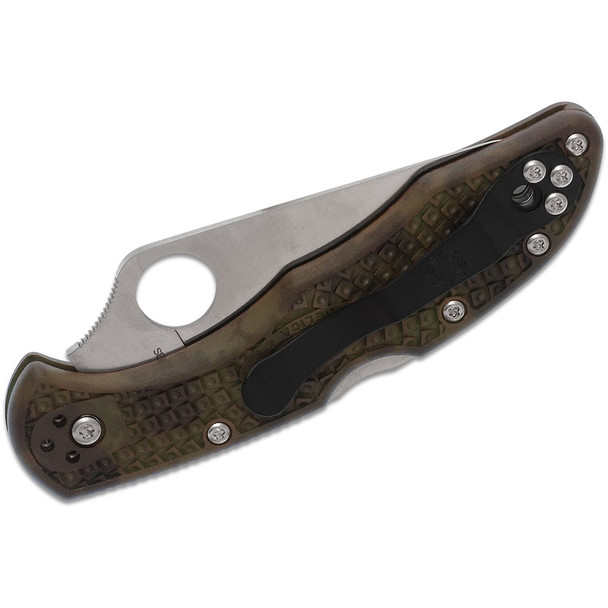 product variation SPYDERCO Delica 4 Zome 2.875in Lightweight Green Folding Knife (C11ZFPGR) image