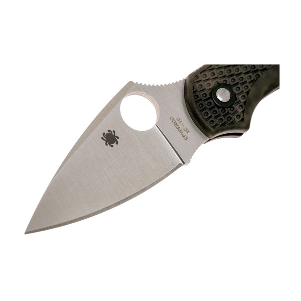 product variation SPYDERCO Dragonfly 2 2.3in FRN Zome Green Folding Knife (C28ZFPGR2) image