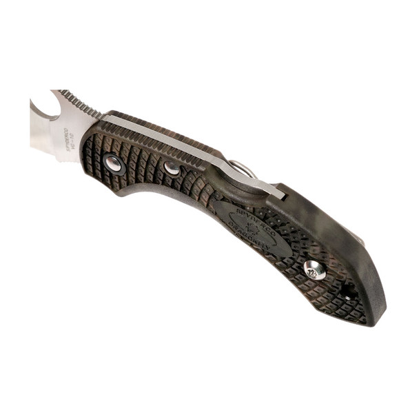 product variation SPYDERCO Dragonfly 2 2.3in FRN Zome Green Folding Knife (C28ZFPGR2) image