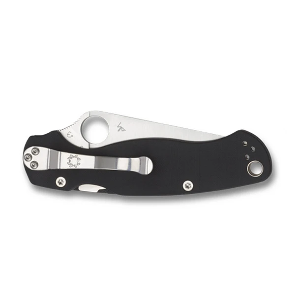 product variation SPYDERCO Para Military 2 3.438in SpyderEdge Blade/G-10 Black Folding Knife (C81GS2) image