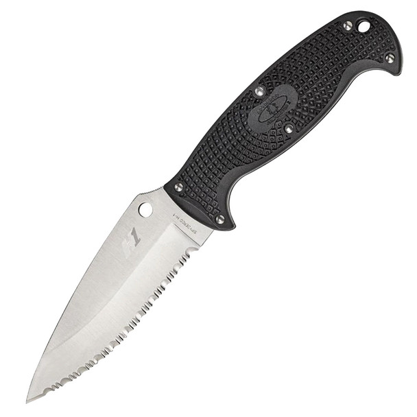 product variation SPYDERCO Jumpmaster 2 4.48in SpyderEdge Blade/FRN Black Fixed Knife (FB24SBK2) image