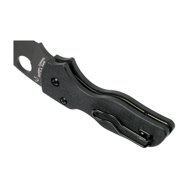 product variation SPYDERCO Lil Native 2.42in G-10 Black Compression Lock Black Blade Knife (C230GPBBK) image