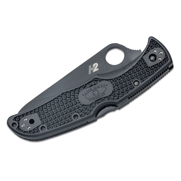 product variation SPYDERCO Pacific Salt 2 3.78in H-2 Black Plain Blade Black FRN Handle Folding Knife (C91PBBK2) image