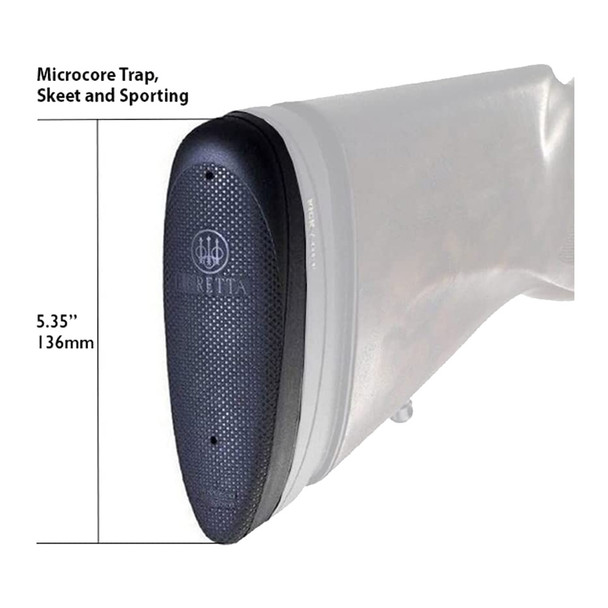 product variation BERETTA Micro-Core Checkered Trap .51in Recoil Pad (E73024) image