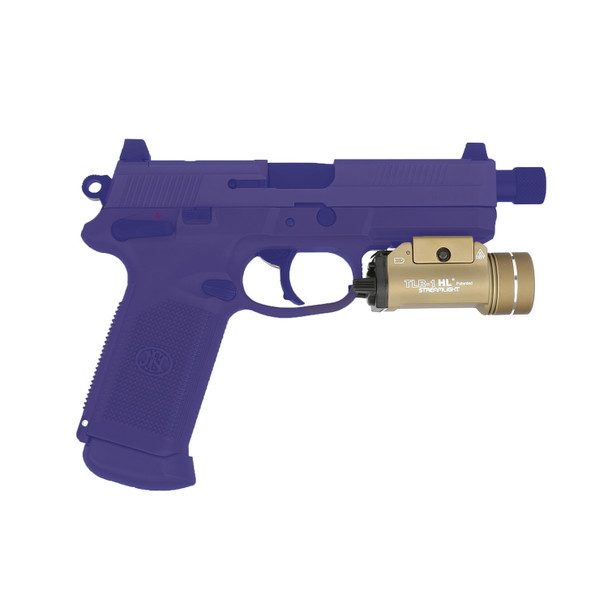 product variation STREAMLIGHT TLR-1-HL Rail Mounted 1000 Lumens FDE Tactical Weapon Light (69266) with 12 STREAMLIGHT Lithium Batteries (85177) image