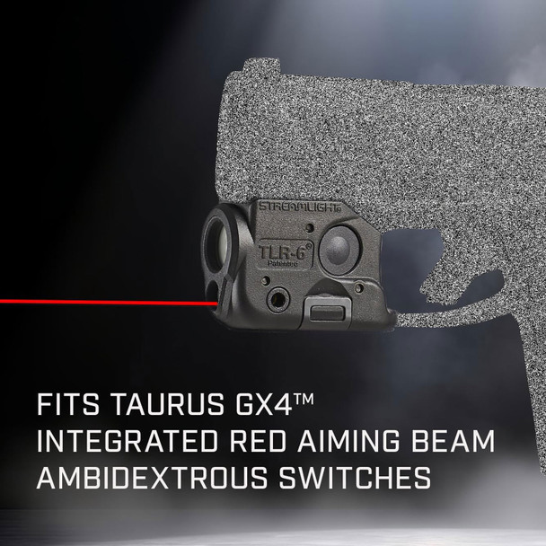 product variation STREAMLIGHT TLR-6 White LED with Red Laser Black Weapon Light Fits Taurus GX4 (69288) image