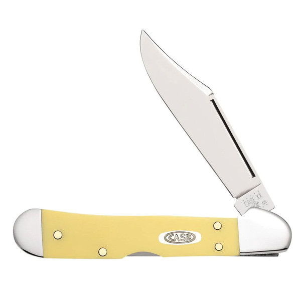product variation CASE XX Mini CopperLock Smooth Yellow Synthetic Pocket Knife (30116) image