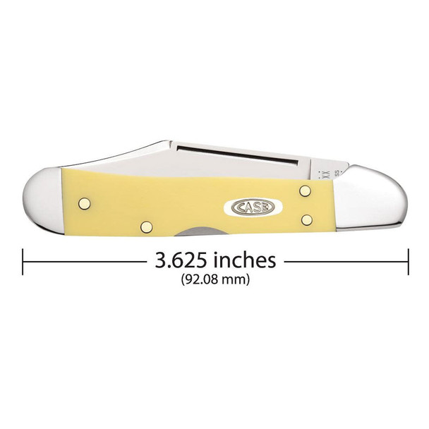 product variation CASE XX Mini CopperLock Smooth Yellow Synthetic Pocket Knife (30116) image