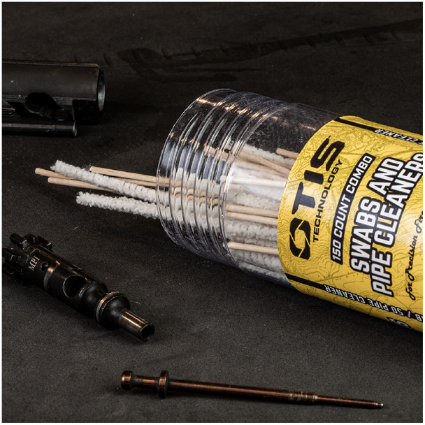 product variation OTIS 100 Single Tip Swabs/50 Pipe Cleaners Combo Pack (FG-241-857) image