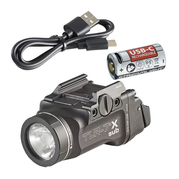 product variation STREAMLIGHT TLR-7 X Sub USB Fits Springfield Armory Hellcat 500 Lumens Weapon Light (69408) image