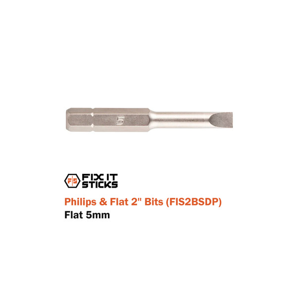 product variation FIX IT STICKS Set of Six 2in Philips & Flat Bits (FIS2BSDP) image