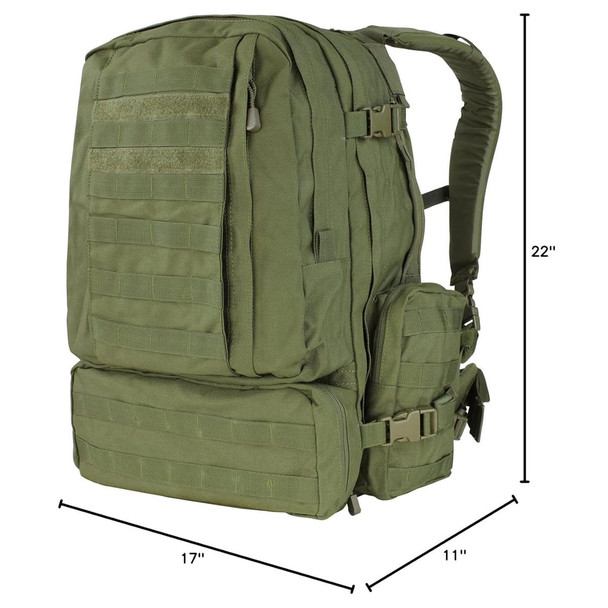 CONDOR OUTDOOR 3 Day Assault Backpack 125