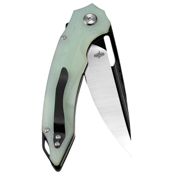 product variation Jade G10 Handle / Black PVD + Satin D2 Blade image