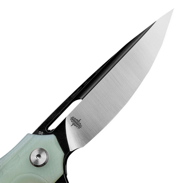 product variation Jade G10 Handle / Black PVD + Satin D2 Blade image