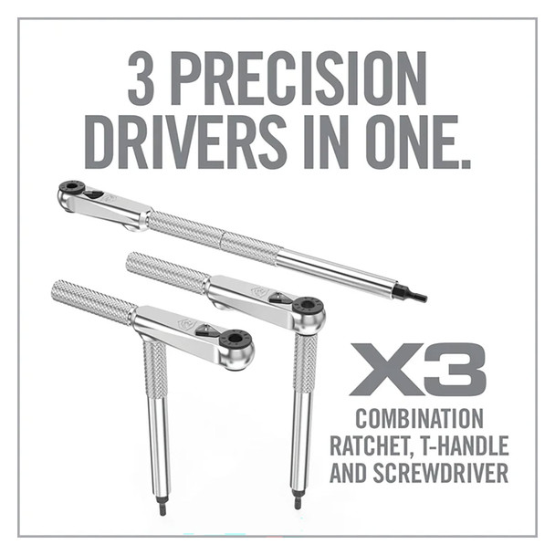 product variation REAL AVID/REVO X3 Driver 57-Piece Gunsmithing Bit Set (AVX3GBS57) image