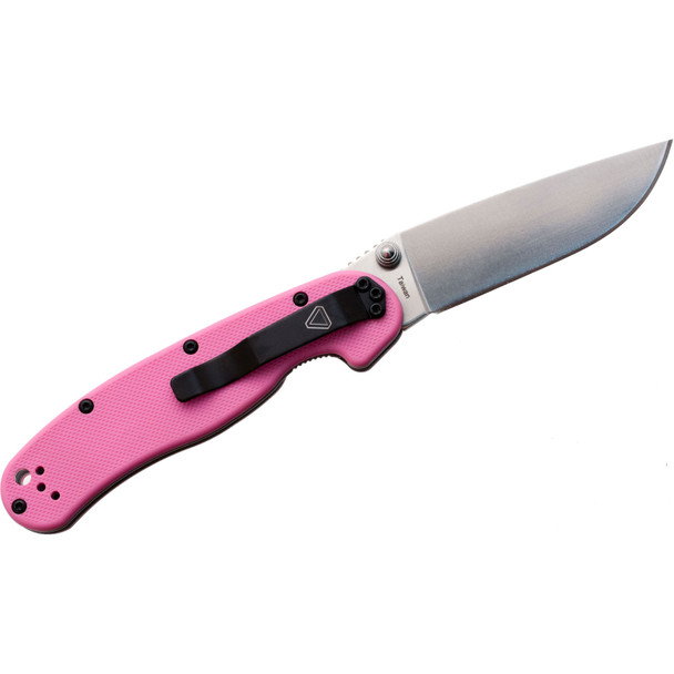 product variation ONTARIO KNIFE COMPANY RAT II 3in Linerlock Pink Nylon Folding Knife (ON8862) image