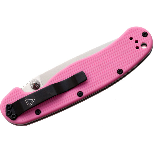 product variation ONTARIO KNIFE COMPANY RAT II 3in Linerlock Pink Nylon Folding Knife (ON8862) image