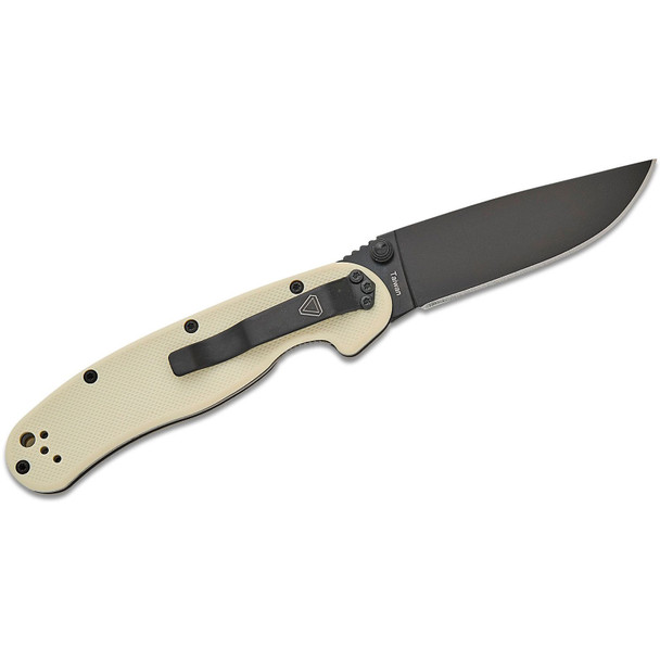 product variation ONTARIO KNIFE COMPANY RAT II 3in Linerlock Bone Nylon Folding Knife (ON8862BONE) image
