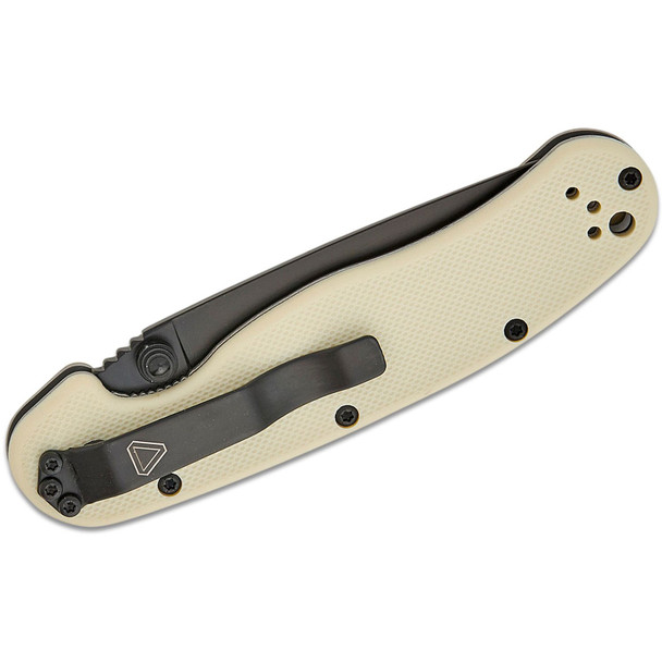 product variation ONTARIO KNIFE COMPANY RAT II 3in Linerlock Bone Nylon Folding Knife (ON8862BONE) image