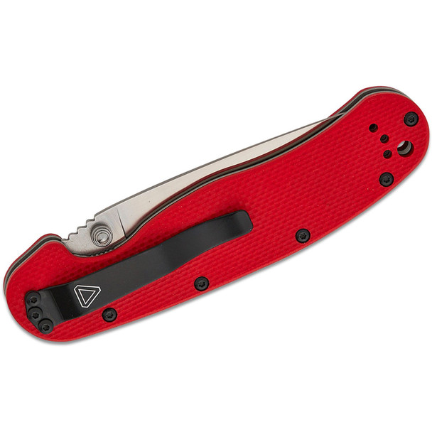 product variation ONTARIO KNIFE COMPANY RAT-1 3.5in Red S35VN Folding Knife (ON8864) image