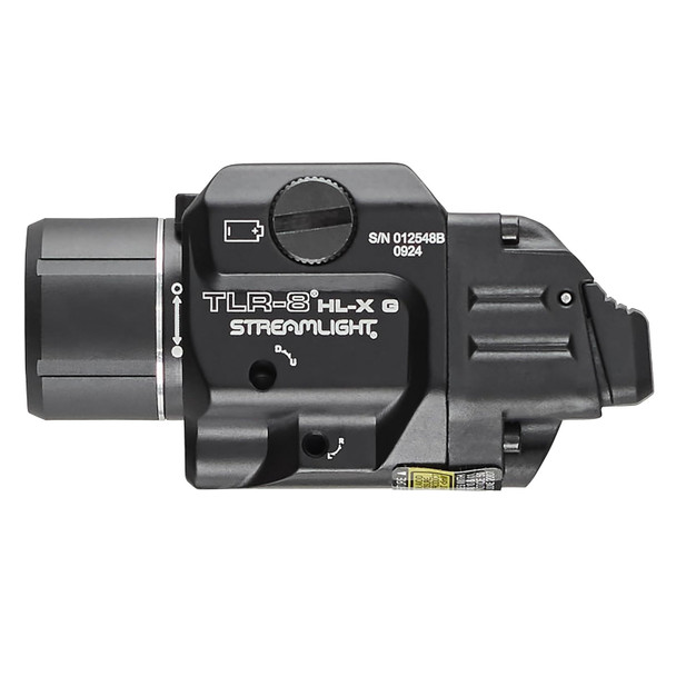 product variation STREAMLIGHT TLR-8 HL-X G USB Black Weapon Light with Green Laser (69475) image