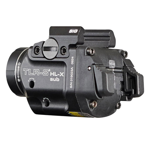 product variation STREAMLIGHT TLR-8 HL-X Sub USB Black Weapon Light with Red Laser for Sig Sauer P365/XL (69467) image