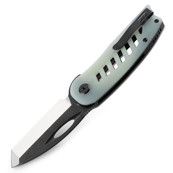 product variation BESTECH KNIVES Explorer 2.87in Linerlock Transparent Handle Folding Knife (BTKG37C) image