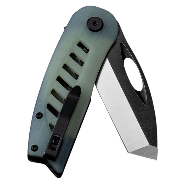 product variation BESTECH KNIVES Explorer 2.87in Linerlock Transparent Handle Folding Knife (BTKG37C) image