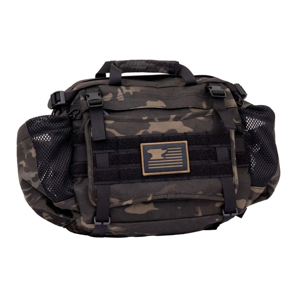 product variation Mountainsmith Tour EVO 9L Multicam Black lumbar pack with padded ventilated waistbelt image