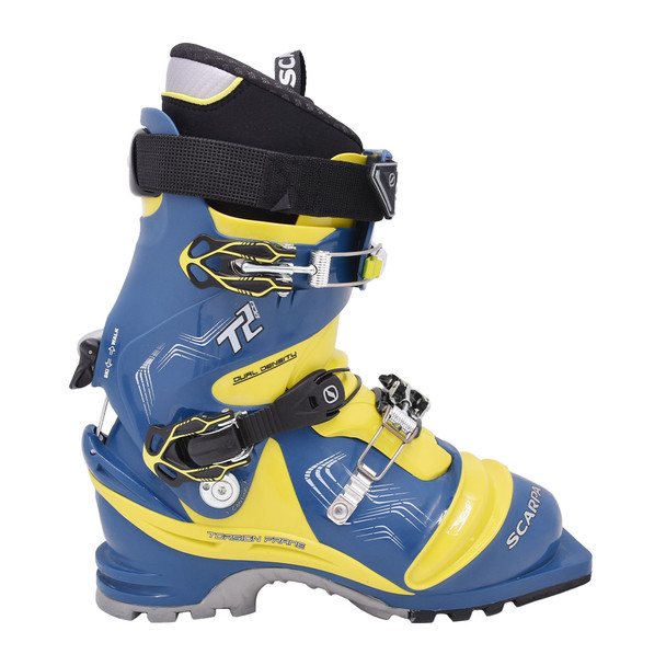 product variation Open Box (Great condition, limited use): SCARPA Men T2 Eco, Color: True Blue/Acid Green, Size: 29 (12211/501.3-TbluAgrn-29.0) image