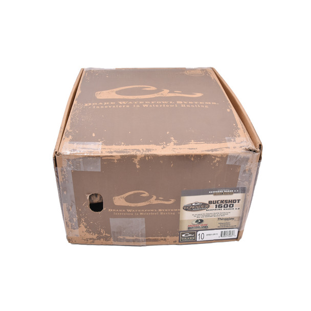product variation Open Box (Great condition, limited use): DRAKE Buckshot Eqwader 1600 Neoprene Wader 3.0 - Stout, Color: Bottomland, Size: 10 (DF8501-006-10) image
