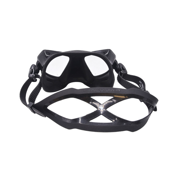 product variation Open Box (Great condition, limited use): SALVIMAR Noah Black/Black Masks (7000BB) image