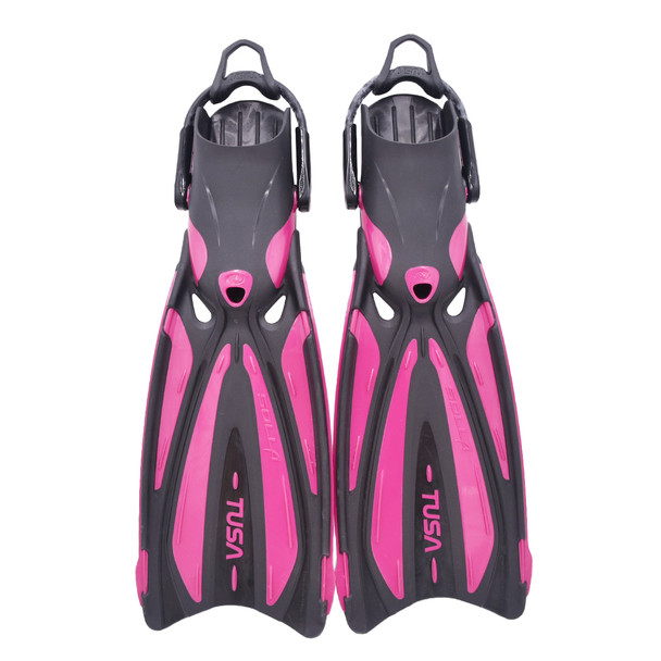 product variation Open Box (Great condition, limited use): TUSA Solla Fin W/Bungee - Small Rose Pink (SF-0114S-RP) image