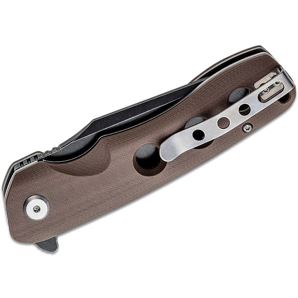product variation Brown G10 Handle | Black Stonewash D2 Blade image