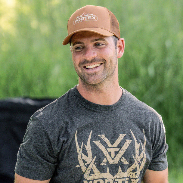 product variation VORTEX Men's Peakline Silicone Logo Caramel Cap (126-18-CRM) image