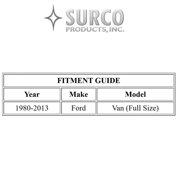 product variation SURCO Aluminum Hook Over Van Ladder for Ford (103HF) image