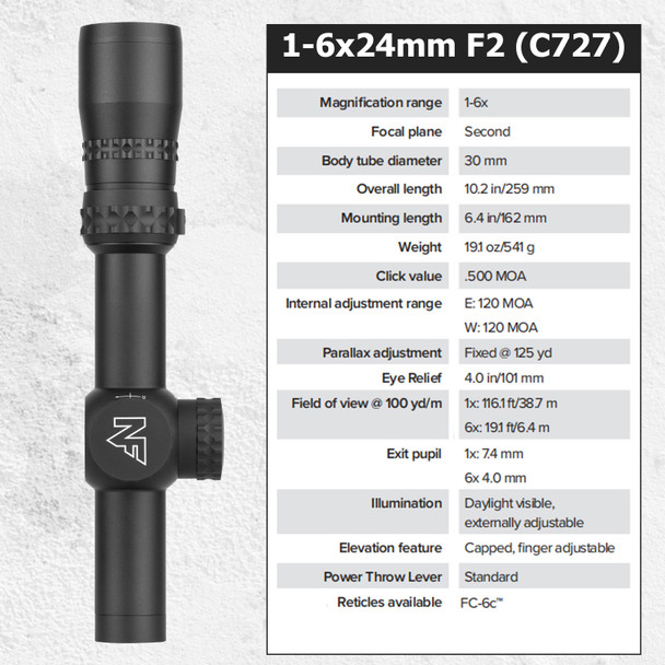 product variation FC-6C Reticle image
