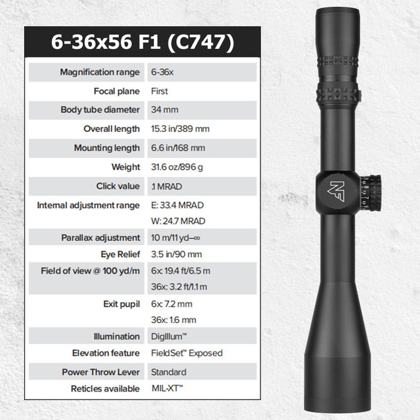 product variation MIL-XT Reticle image