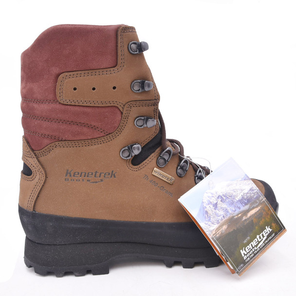 product variation Open Box (Great condition, limited use): KENETREK Women's Mountain Extreme 400 Boots, Color: Brown, Size: 8.5 Medium (KE-L416-4-8.5-M) image