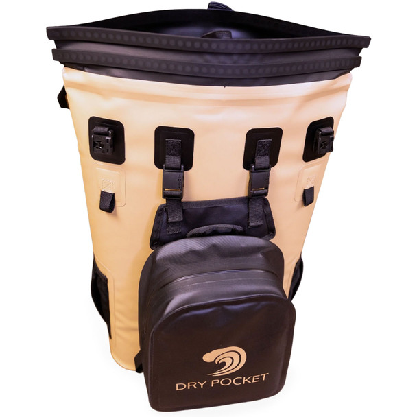 product variation DRY POCKET Bellavia Waterproof Desert Storm Floating Backpack Cooler With Dry Bag (1174) image