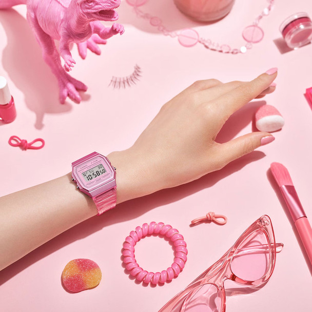 product variation CASIO F91WS-4 Pink Quartz Watch with Resin Strap (F91WS-4) image