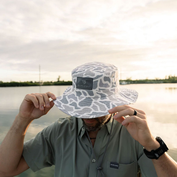 product variation BURLEBO Bucket White Camo Hat (BUCKH-WC) image