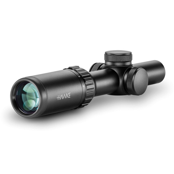 product variation HAWKE Vantage IR 1-4x20 Turkey Dot IR Reticle Riflescope w/ Match Mount 1in Medium Weaver Scope Rings and GRITR Microfibre (14205+22113+GRIT-MF) image