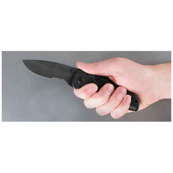 product variation KERSHAW Blur 3.4in Serrated Knife (1670BLKST) image