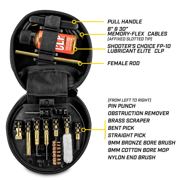 product variation OTIS 9mm Pistol/Rifle Cleaning Kit (FG-645-9) image