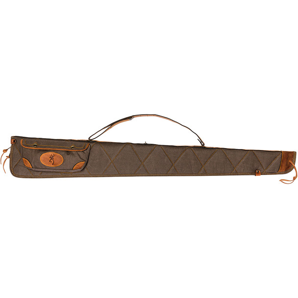 product variation BROWNING Lona Canvas/Leather Flint/Brown 52in Shotgun Case (1413886952) image
