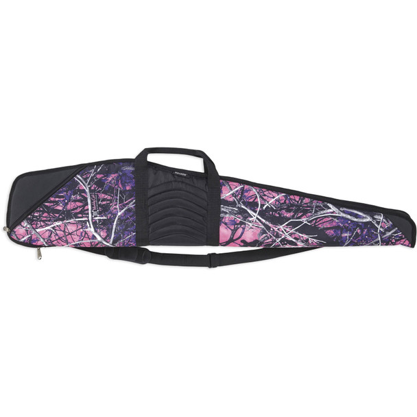 product variation BULLDOG CASES Pinnacle Muddy Girl 48in Camo w/ Black Trim & Black Leather Rifle Case (BD206MDG) image