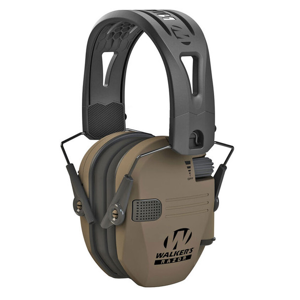 product variation WALKER'S GAME EAR Razor Tacti-Grip Flat Dark Earth Electronic Earmuffs (GWP-RSEMRH-FDE) image