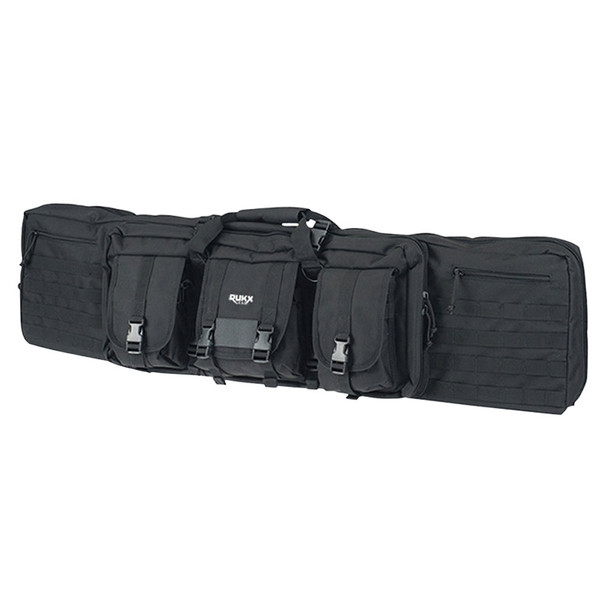 product variation AMERICAN TACTICAL IMPORTS RUKX Gear Tactical 42in Black Double Rifle Case (ATICT42DGB) image