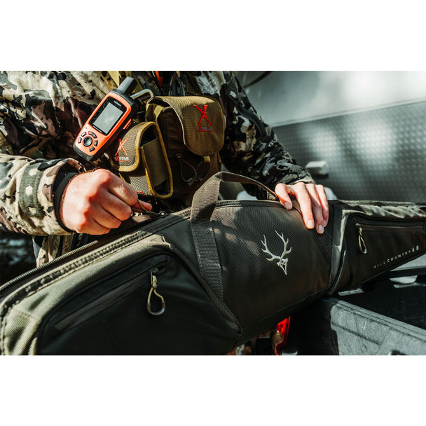 product variation EVOLUTION OUTDOOR Hill Country II Series Green/Walnut Rifle Case (44368-EV) image
